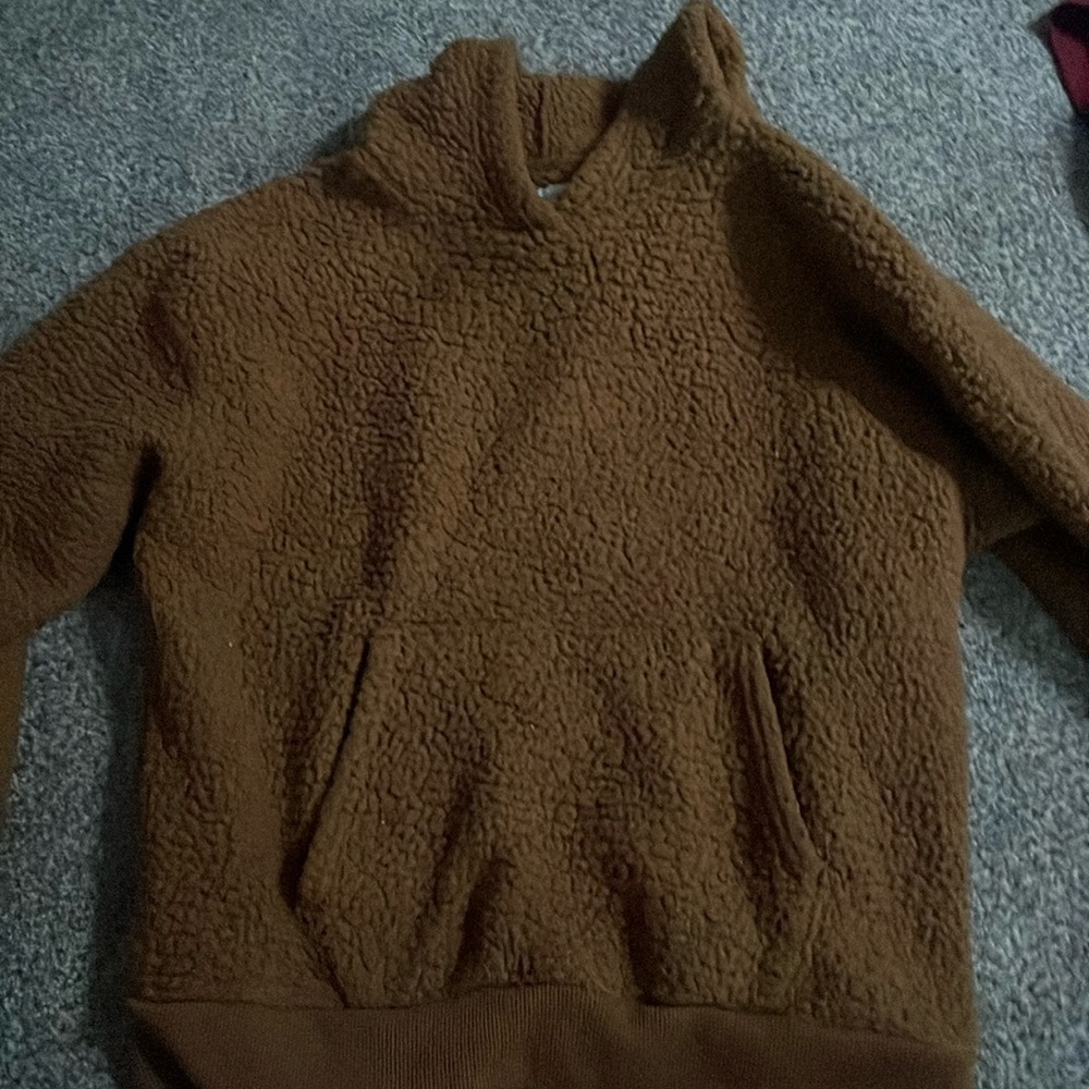 American eagle sherpa sweatshirt